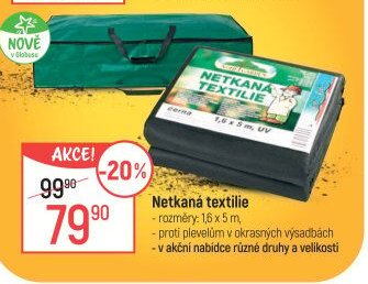 Netkaná textilie