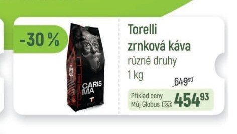Torelli zrnková káva