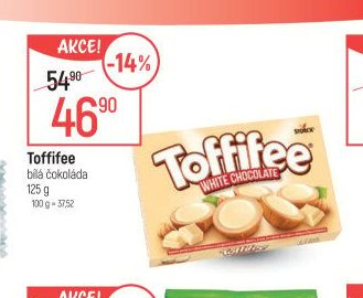 Toffifee bílá čokoláda