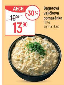 Bagetová vajíčková pomazánka