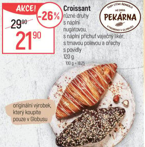 Croissant s náplní