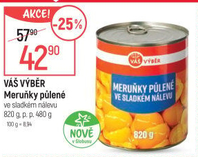 Kompot meruňky Váš Výběr