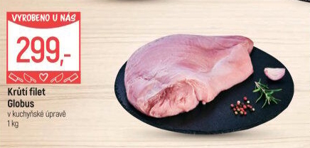Krůtí filety Globus