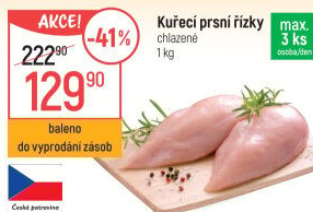 Kuřecí prsní řízky