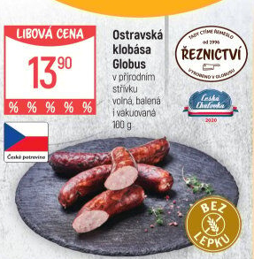 Ostravská klobása Globus