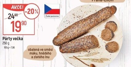 Pečivo Párty večka