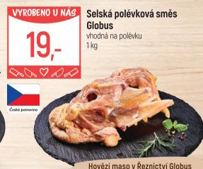 Selská polévková směs Globus