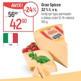 Sýr Gran Spicco 32%