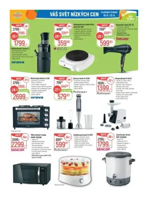 akční leták Globus 10.9.2025-16.9.2025