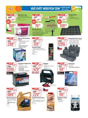 akční leták Globus 10.9.2025-16.9.2025