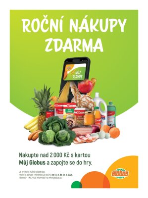 akční leták Globus 10.9.2025-16.9.2025