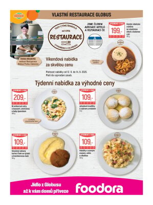 akční leták Globus 10.9.2025-16.9.2025