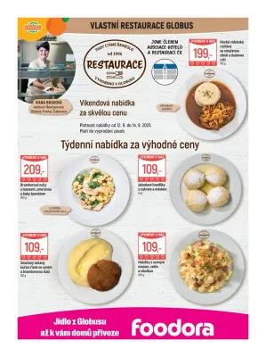 akční leták Globus 10.9.2025-16.9.2025