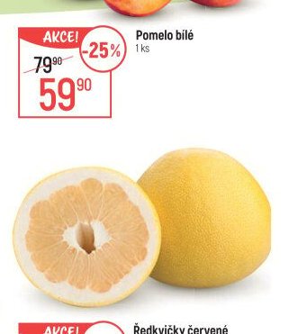 Pomelo bílé