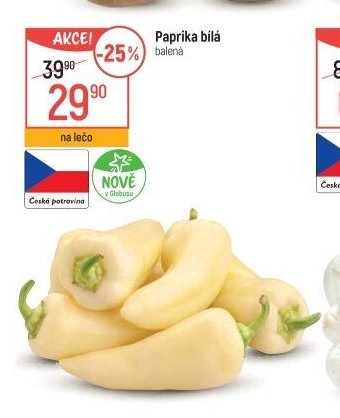 Paprika bílá