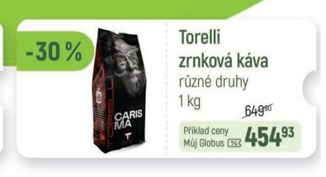 Torelli zrnková káva