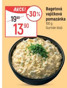 Bagetová vajíčková pomazánka