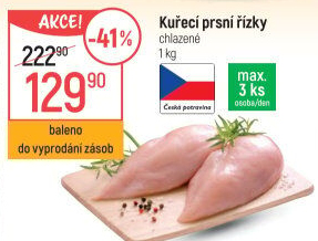 Kuřecí prsní řízky