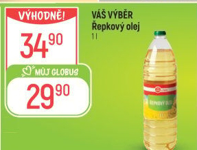 Olej řepkový Váš Výběr