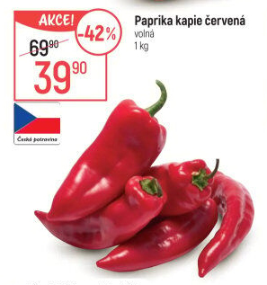 Paprika červená kapie