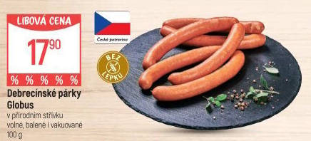 Párky debrecínské Globus