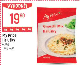 Směs na halušky My Price