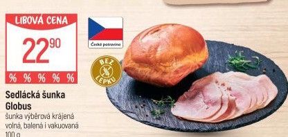 Šunka sedlácká výběrová Globus