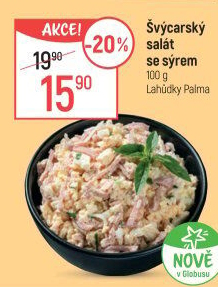 Švýcarský salát se sýrem