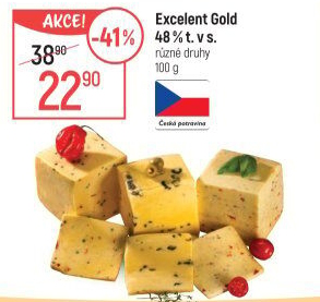 Sýr Excelent Gold 48%
