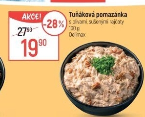 Tuňáková pomazánka s olivami