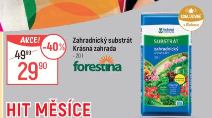 Zahradnický substrát Krásná zahrada