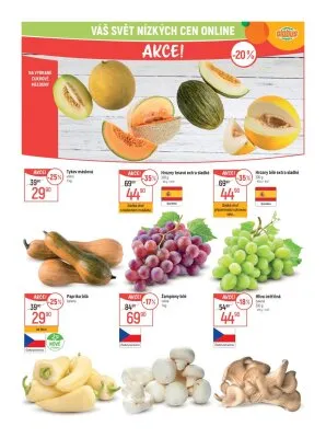 akční leták Globus 10.9.2025-16.9.2025