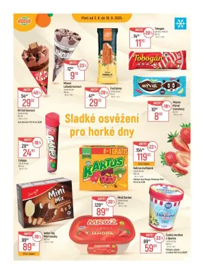 akční leták Globus 10.9.2025-16.9.2025