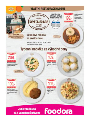 akční leták Globus 10.9.2025-16.9.2025