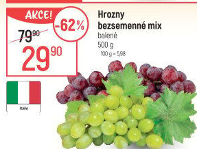 Hrozny mix bezsemenné