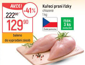 Kuřecí prsní řízky