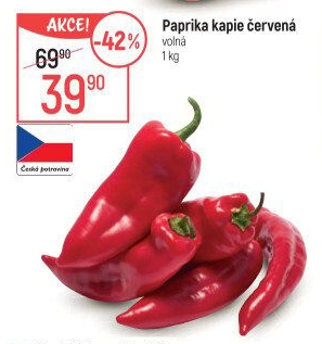 Paprika červená kapie
