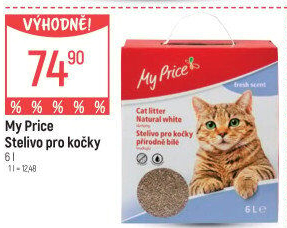 Stelivo pro kočky My Price