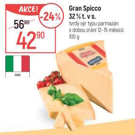 Sýr Gran Spicco 32%