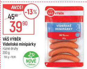 Vídeňské minipárky Váš Výběr