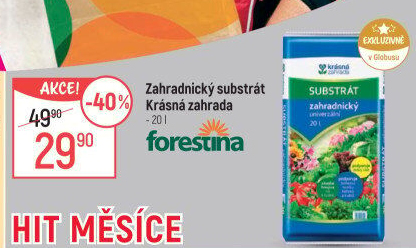 Zahradnický substrát Krásná zahrada