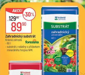 Zahradnický substrát Krásná zahrada