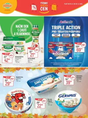 akční leták Globus 10.9.2025-30.9.2025