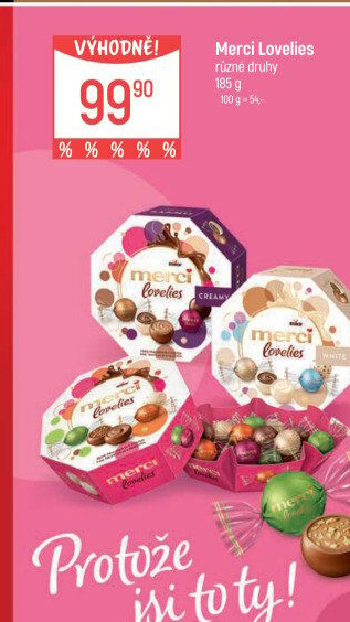 Bonboniéra Lovelies Merci