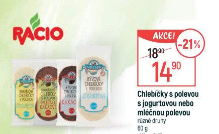 Rýžové chlebíčky polomáčené Nový věk