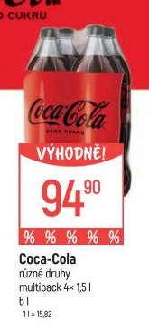 Coca-Cola multipack 4x 1,5 l