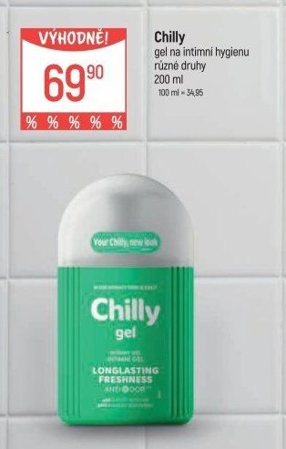 Chilly gel na intimní hygienu