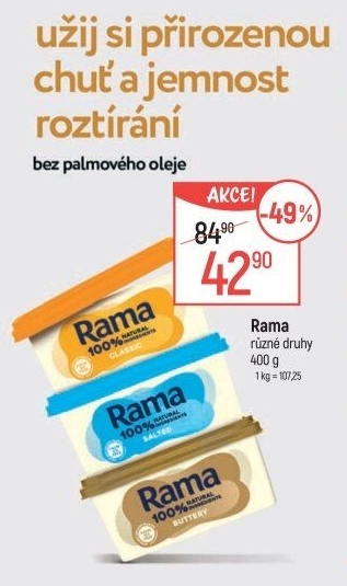 Margarín Classic Rama