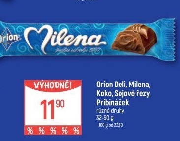 Tyčinka Milena Orion