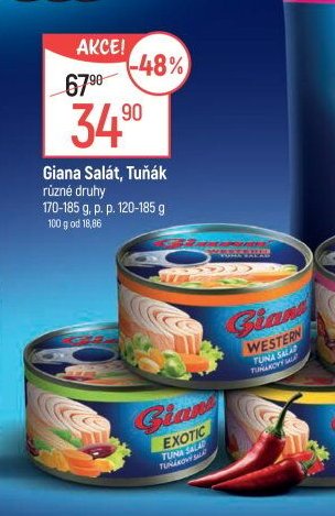 Giana Salát, Tuňák